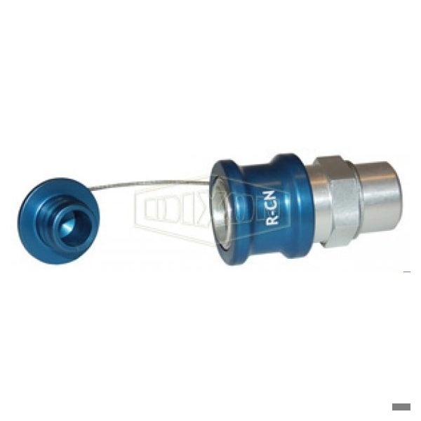 FloMAX R Series Coolant Nozzle with Plug, 1/2 in Nominal, FNPT, Aluminum, Domestic